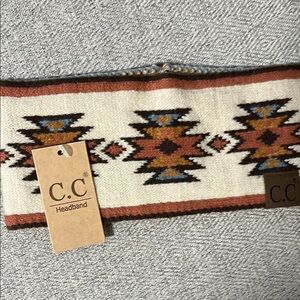 C.C Geometric Patterned Headband